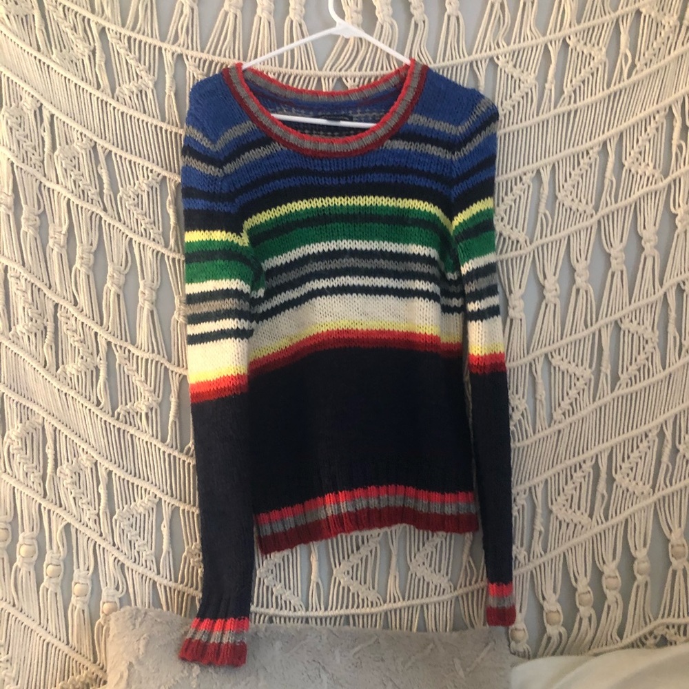 American Eagle striped sweater